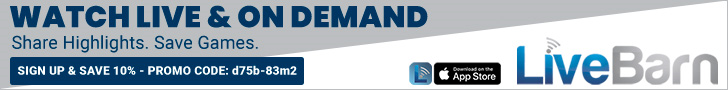 LiveBarn Banner promo code d75b-83m2